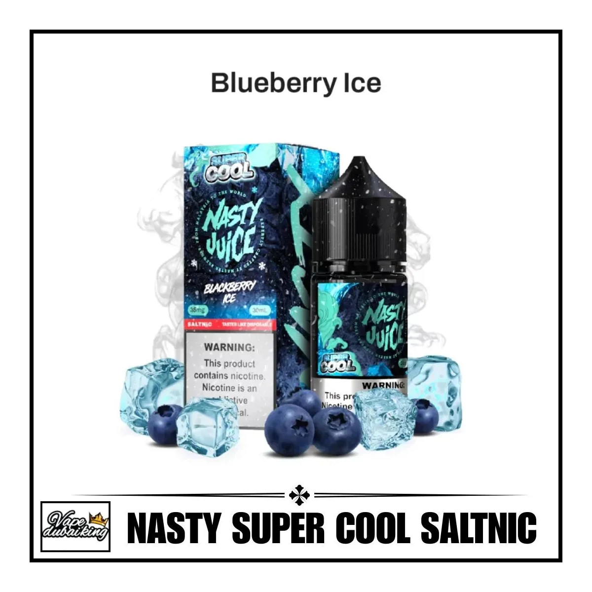 Nasty Super Cool 35mg Salt Nicotine E-Liquid, MTL Pods