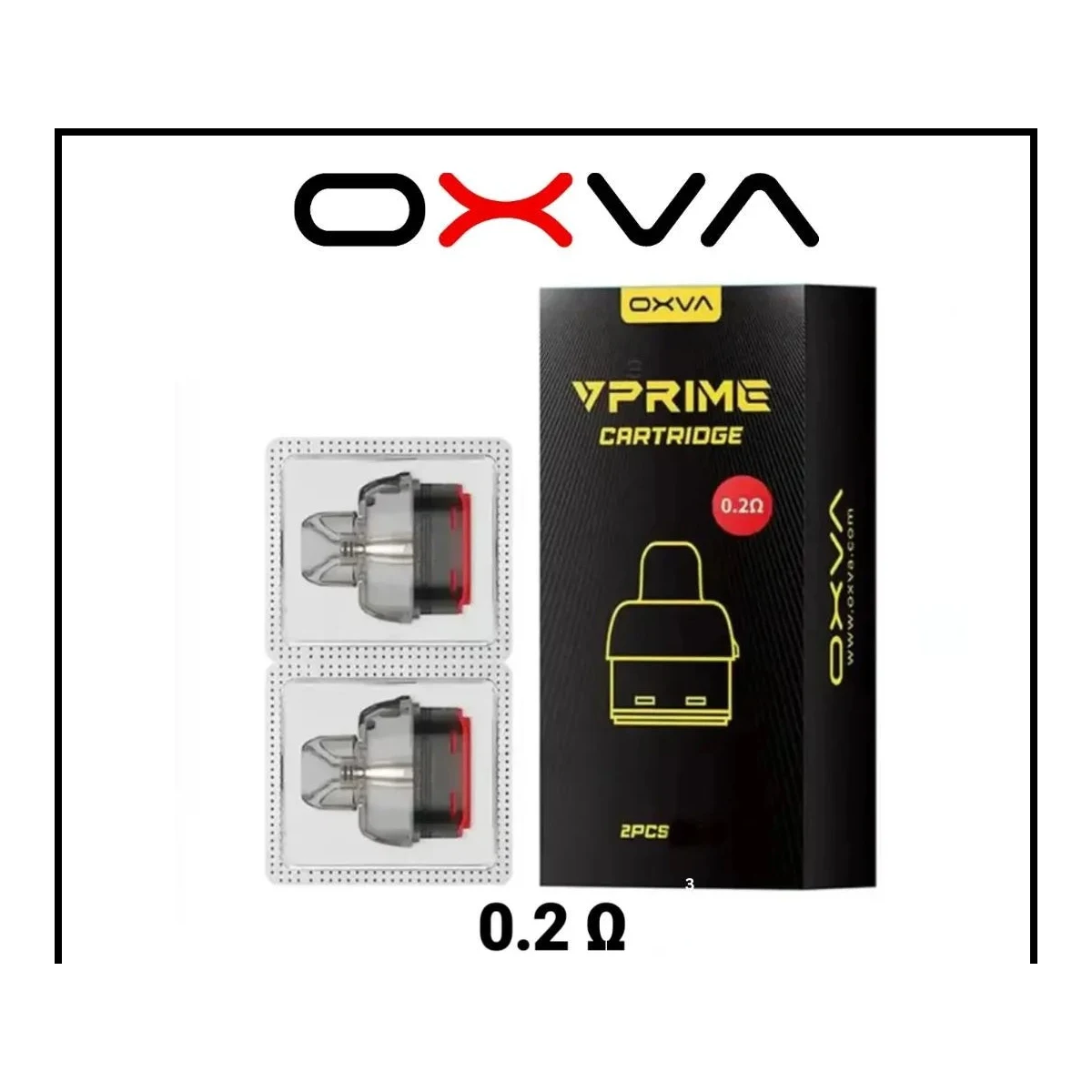 OXVA Vprime Refillable Pod Cartridge 5mL - 2-Pack