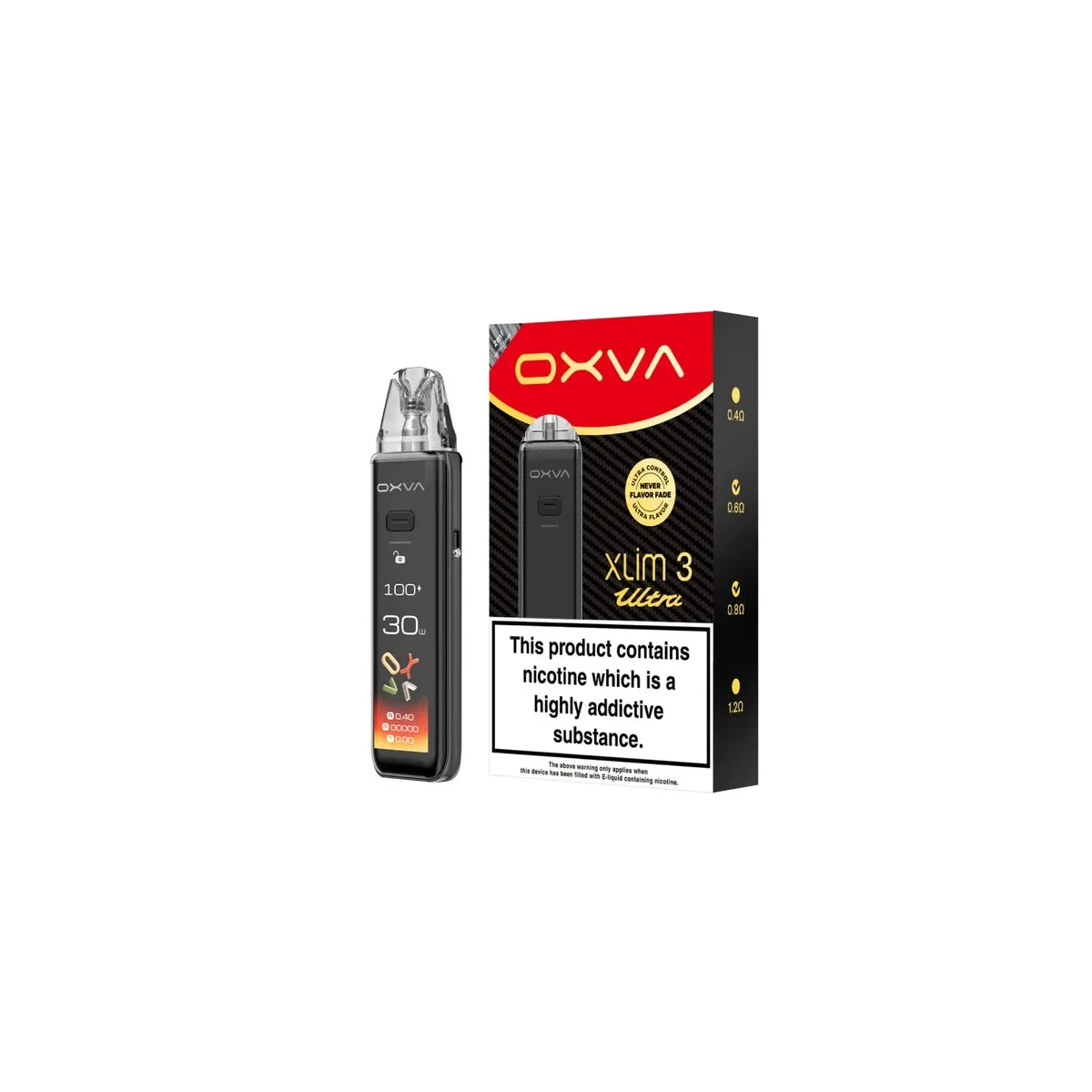 OXVA Xlim 3 Ultra Pod Kit – 1500mAh Touchscreen Vape