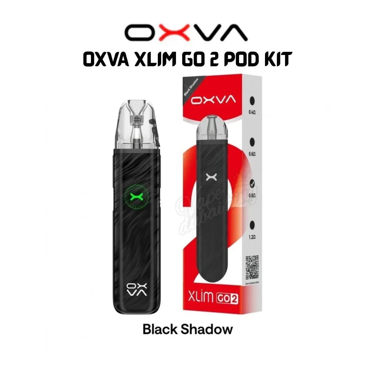 OXVA Xlim Go 2 Pod Kit – 1500mAh Draw-Activated Vape