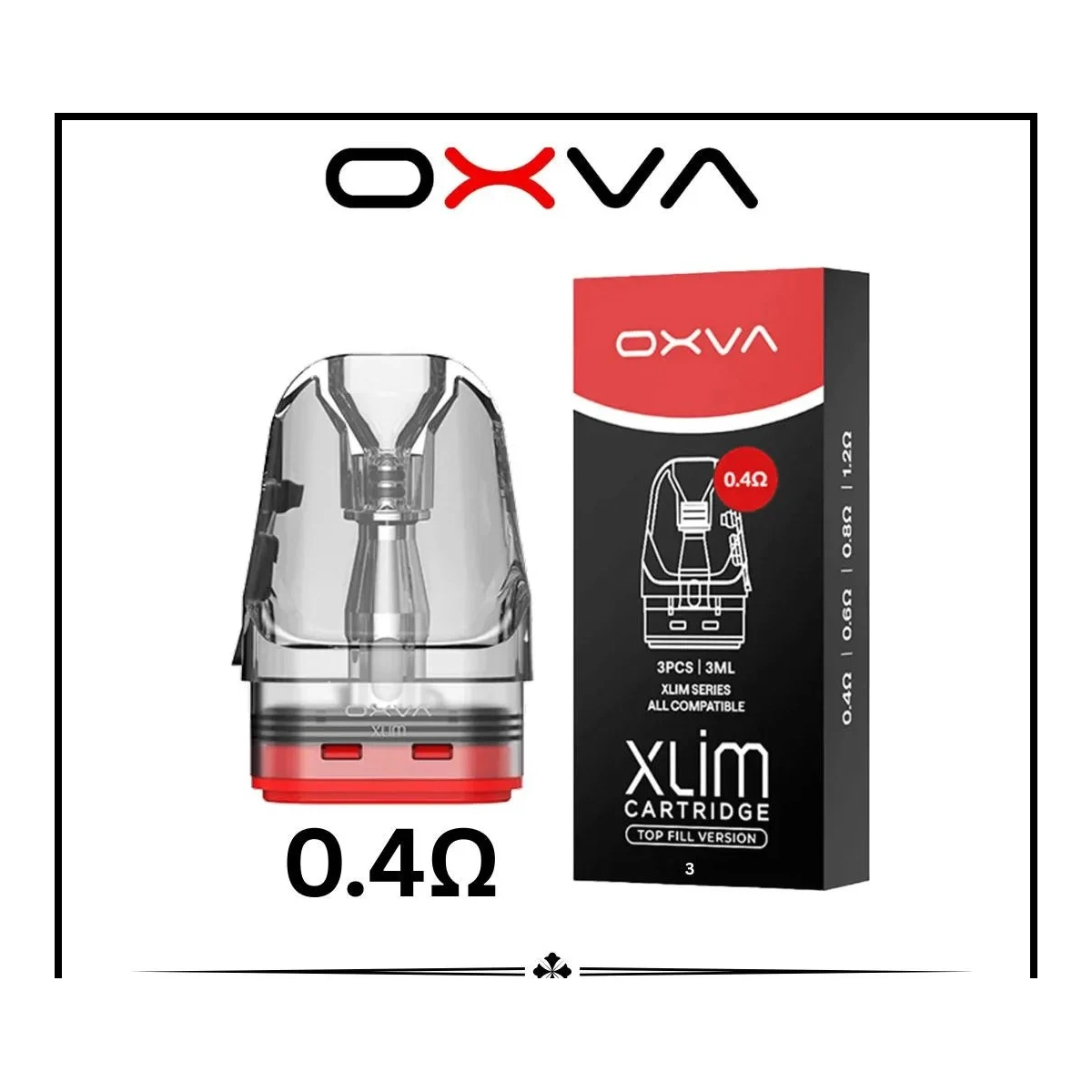 OXVA Xlim Pod Cartridges 2ml/3ml – 3-Pack Replacement Pods