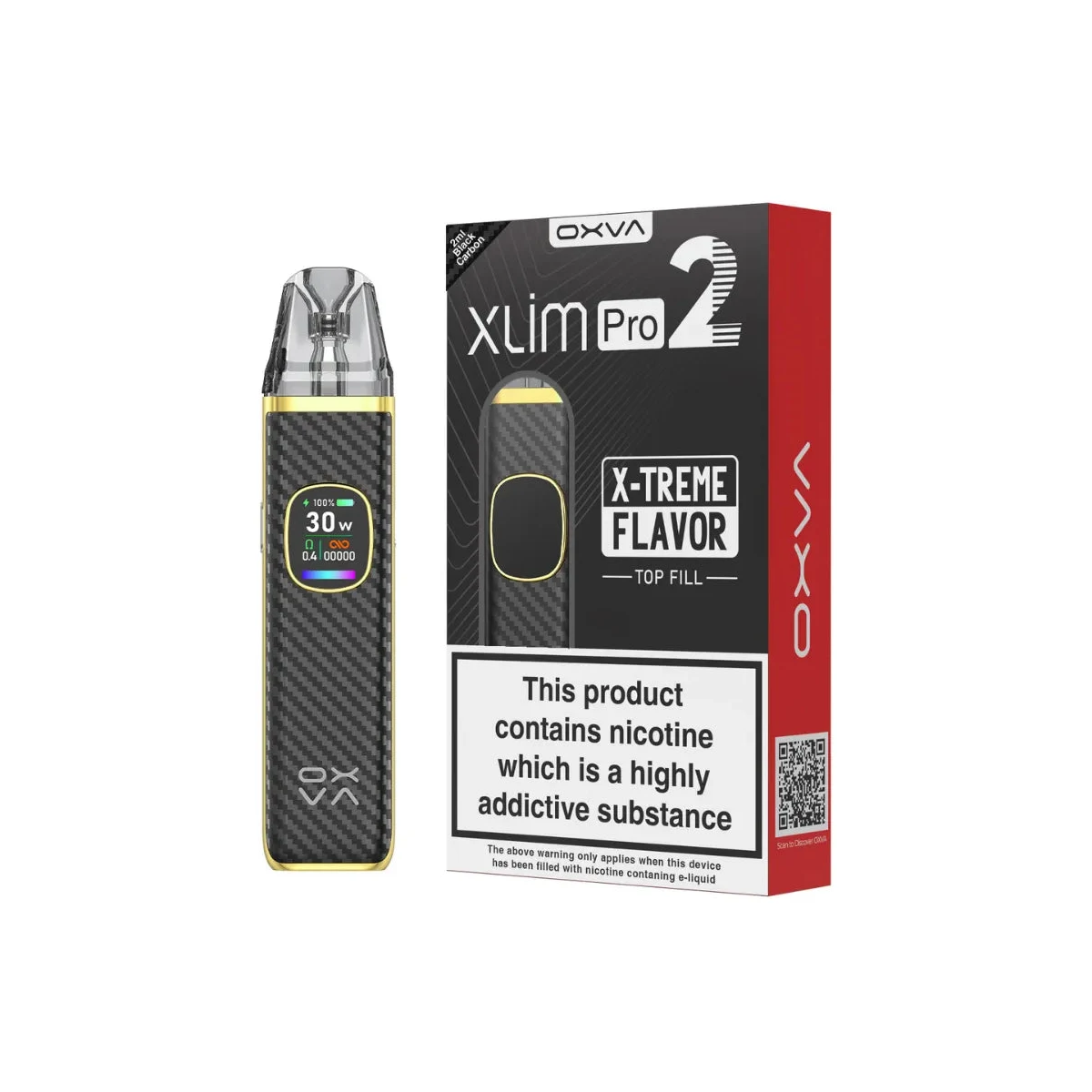 OXVA Xlim Pro 2 Pod Kit – 1300mAh 30W Vape Device