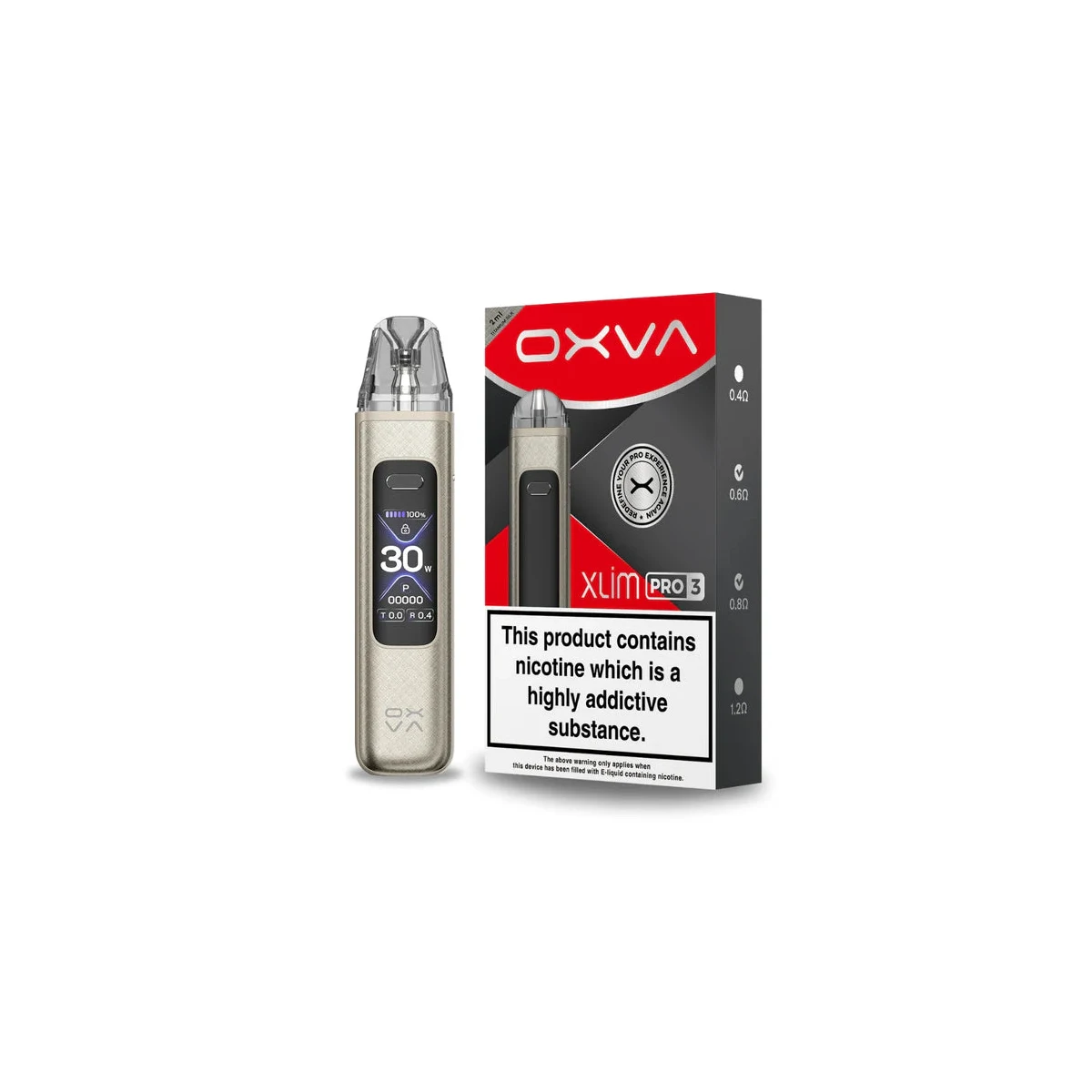 OXVA Xlim Pro 3 Pod Kit 1500mAh Adjustable Vape