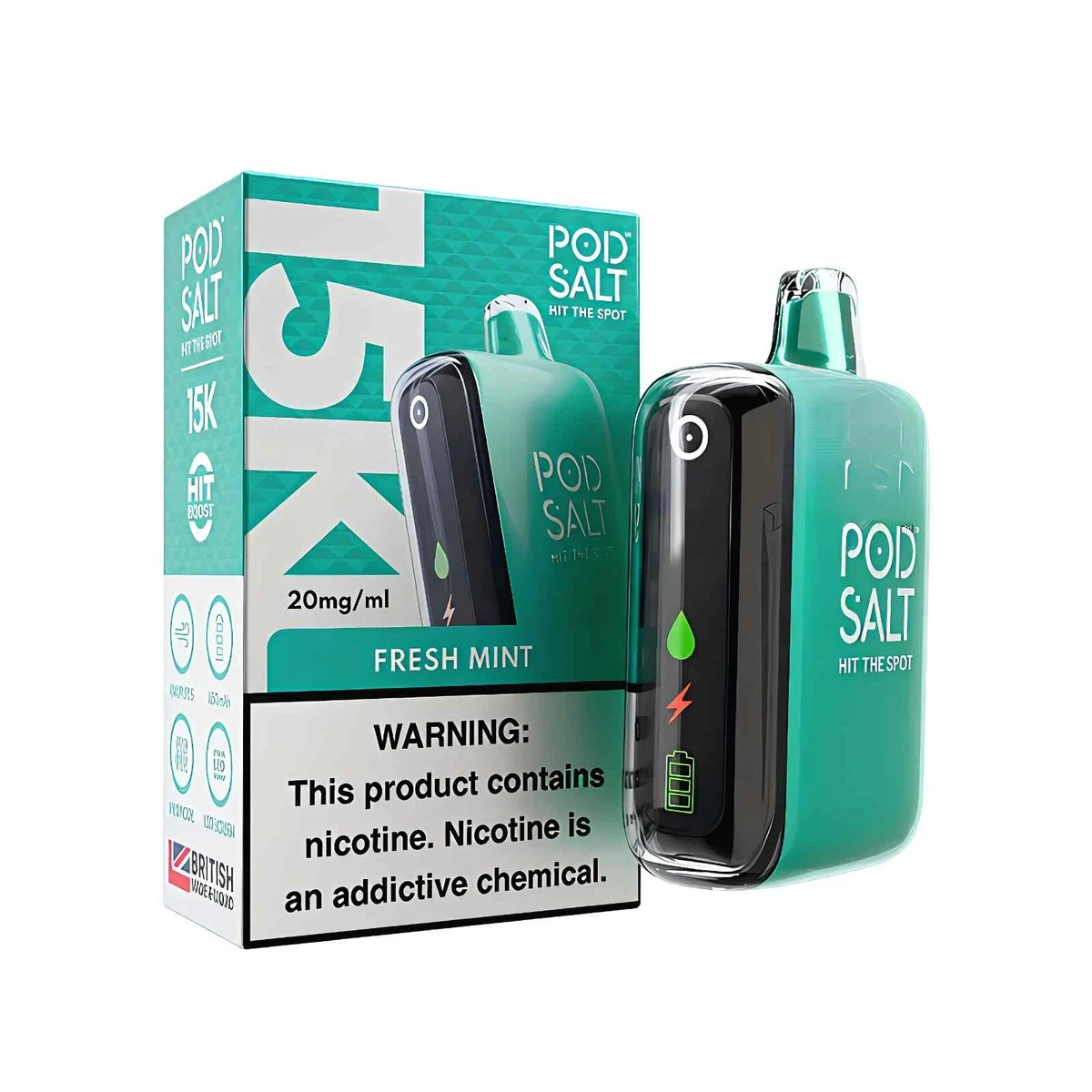 Pod Salt 15000 Puffs Disposable Vape - 20mg Nic Salt