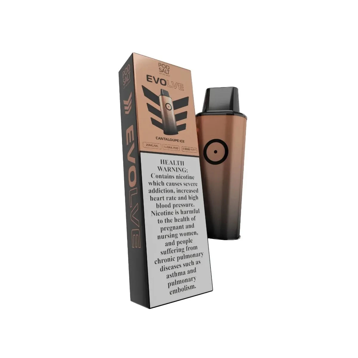 Pod Salt Evolve Pod System 650mAh 6000-Puff Device