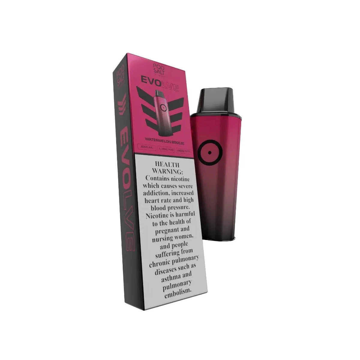 Pod Salt Evolve Pod System 650mAh 6000-Puff Device