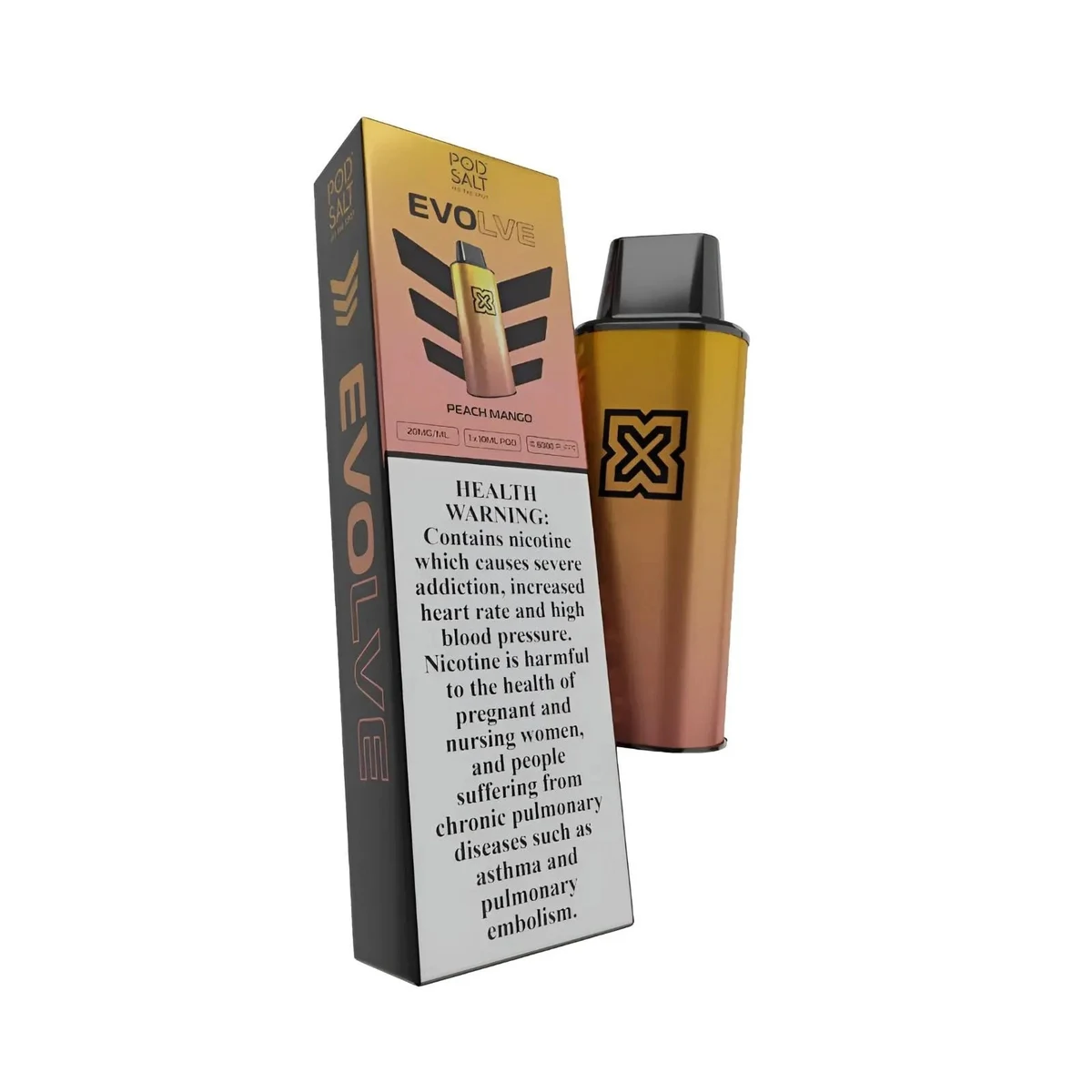 Pod Salt Evolve Pod System 650mAh 6000-Puff Device