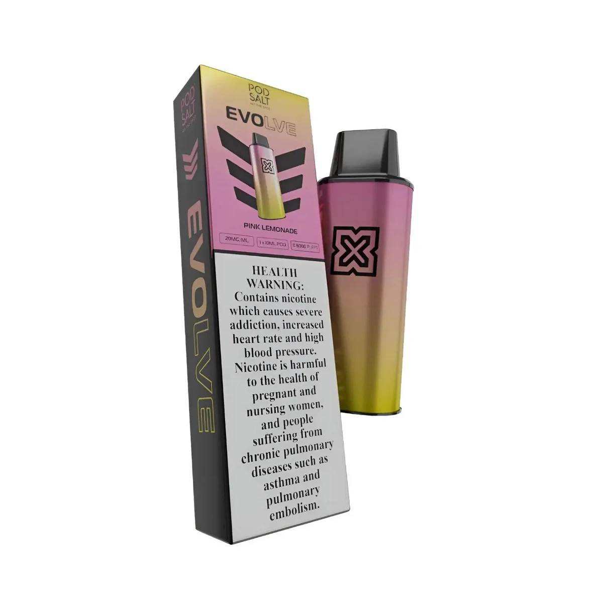 Pod Salt Evolve Pod System 650mAh 6000-Puff Device
