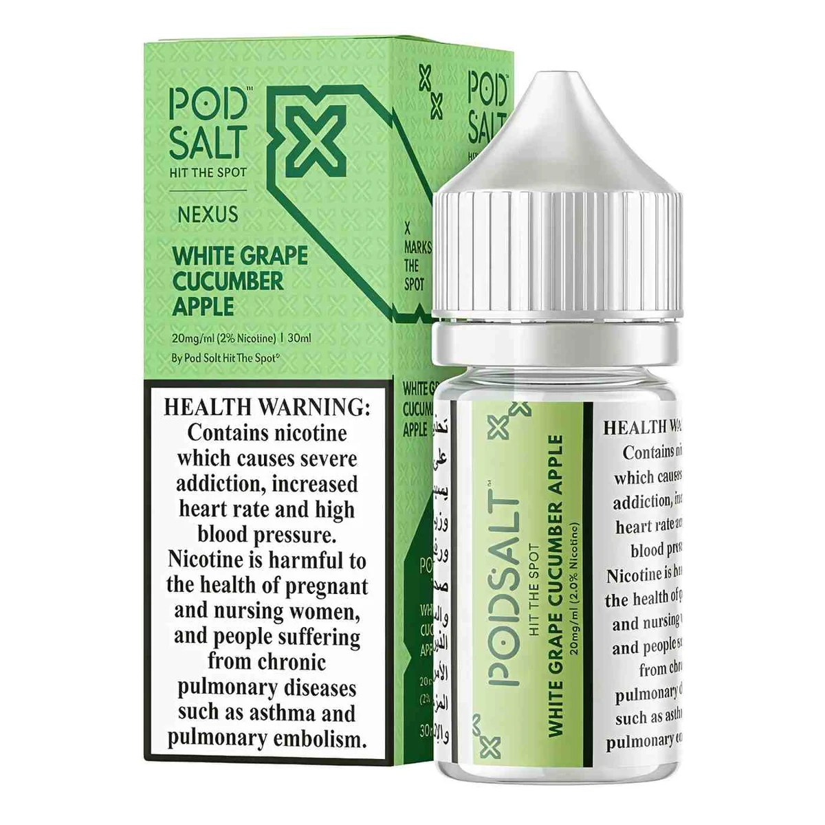 Pod Salt Nexus 20mg Salt Nic E-Liquid 30ml UK Made