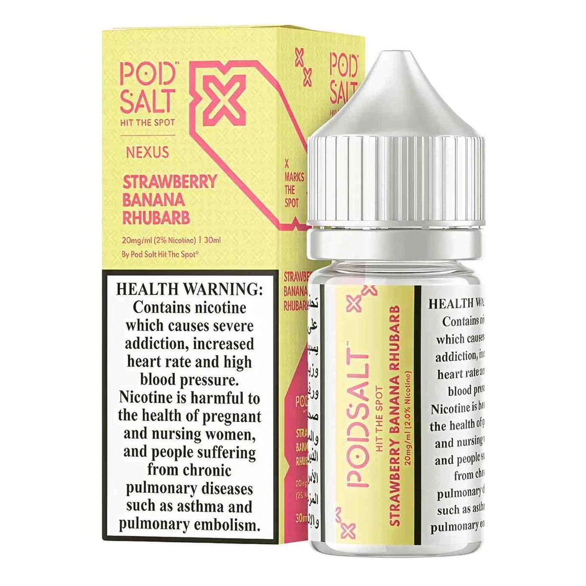 Pod Salt Nexus 20mg Salt Nic E-Liquid 30ml UK Made