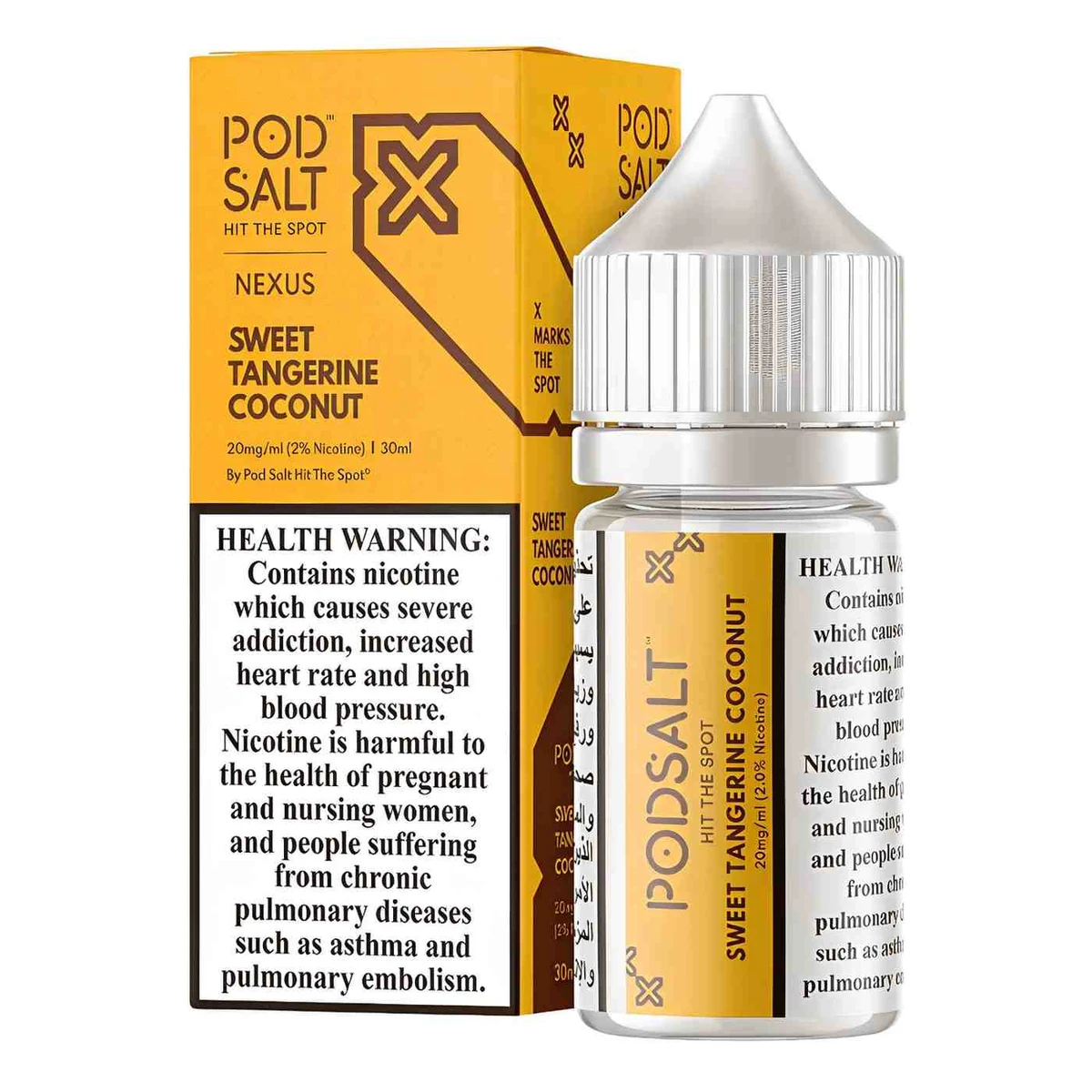 Pod Salt Nexus 20mg Salt Nic E-Liquid 30ml UK Made