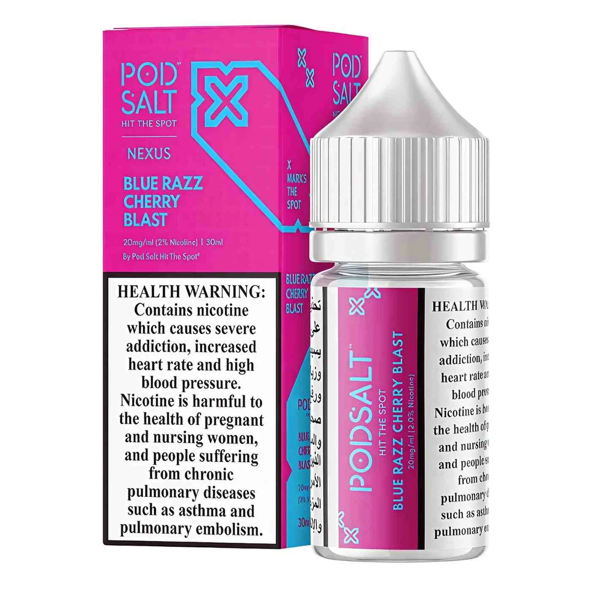 Pod Salt Nexus 20mg Salt Nic E-Liquid 30ml UK Made