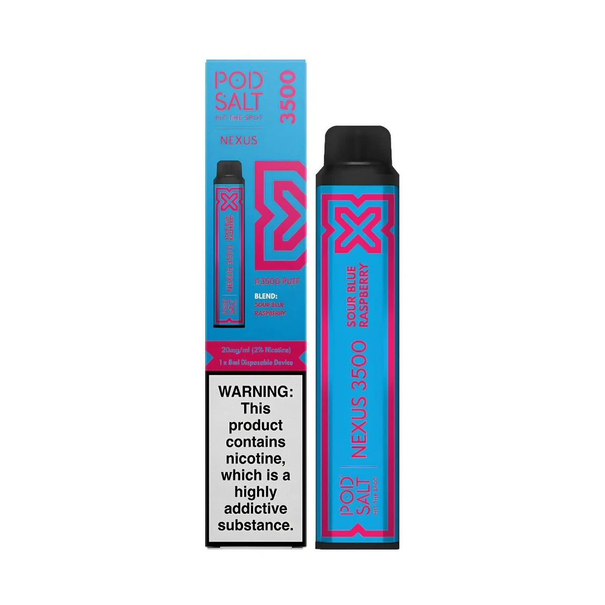 Pod Salt Nexus 3500 Puffs Disposable Vape 1350mAh