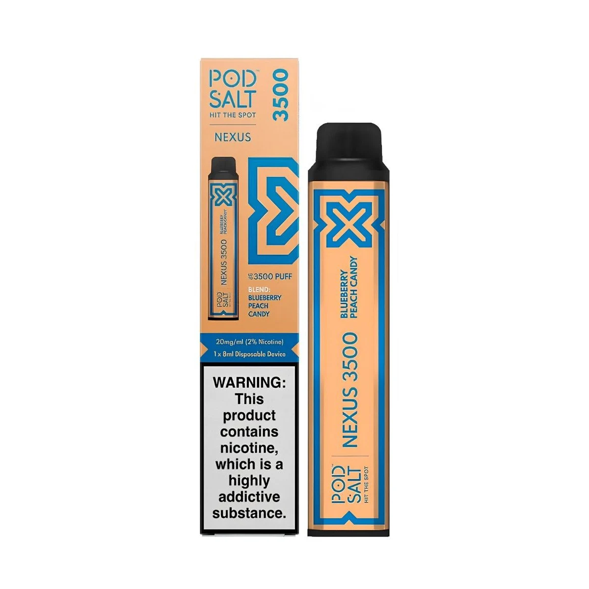 Pod Salt Nexus 3500 Puffs Disposable Vape 1350mAh