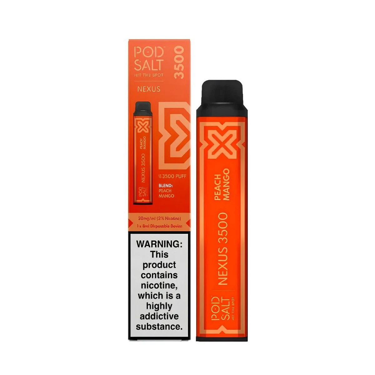 Pod Salt Nexus 3500 Puffs Disposable Vape 1350mAh