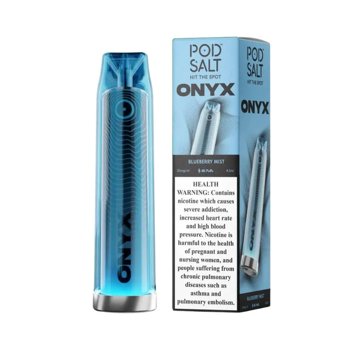 Pod Salt Onyx 4000 Puffs Disposable Vape – 20mg Salt Nic