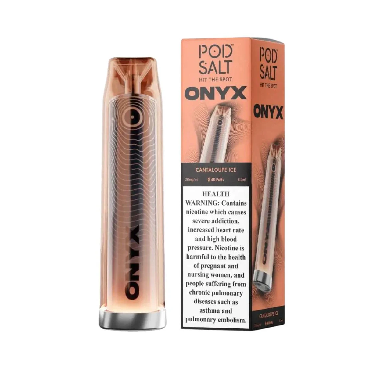 Pod Salt Onyx 4000 Puffs Disposable Vape – 20mg Salt Nic