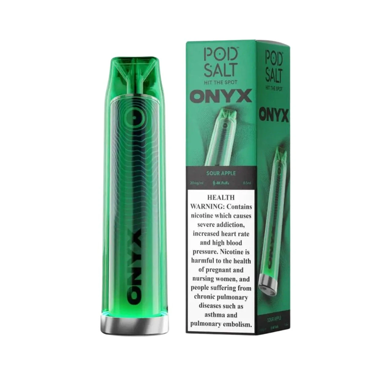 Pod Salt Onyx 4000 Puffs Disposable Vape – 20mg Salt Nic