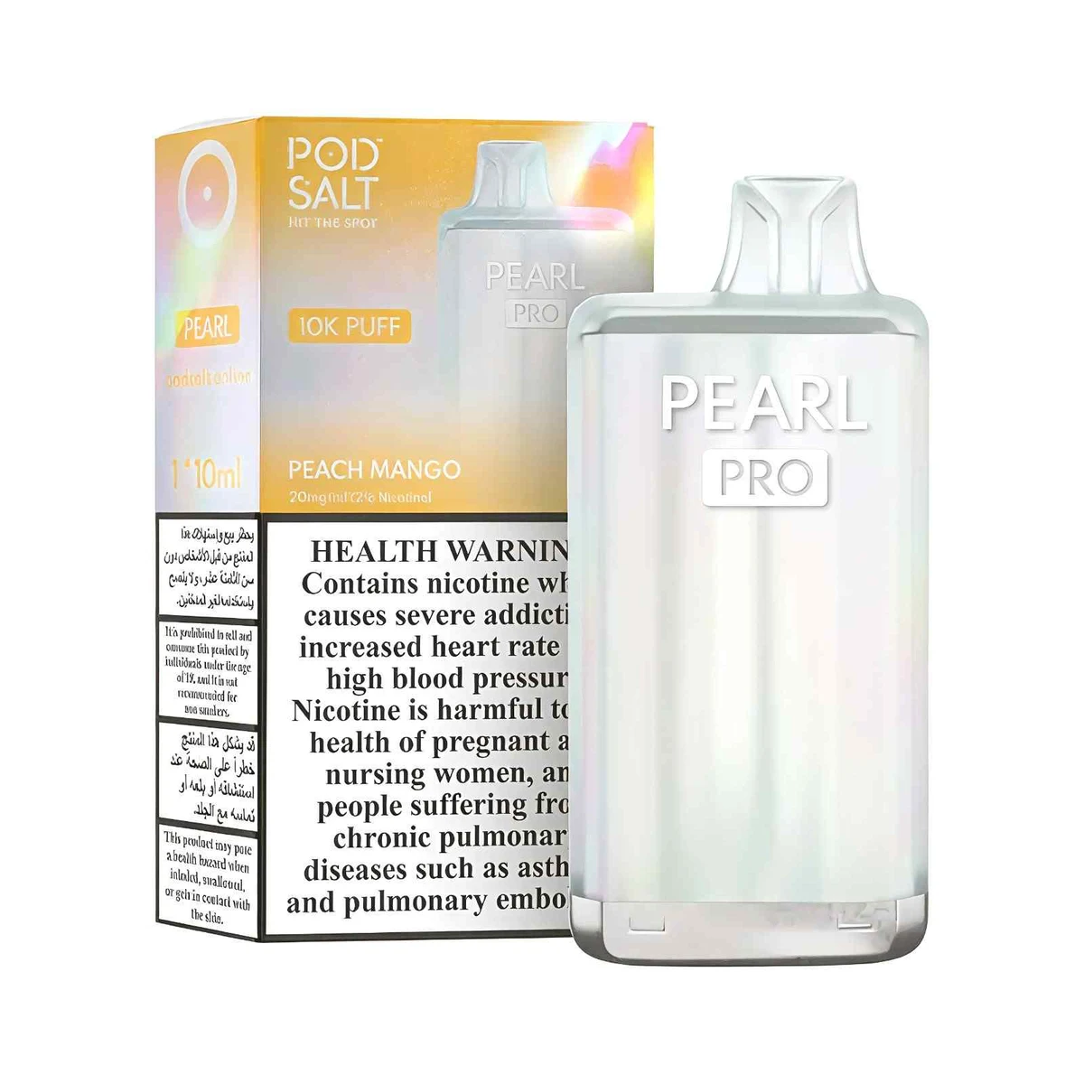Pod Salt Pearl Pro 10000 Puffs Disposable Vape
