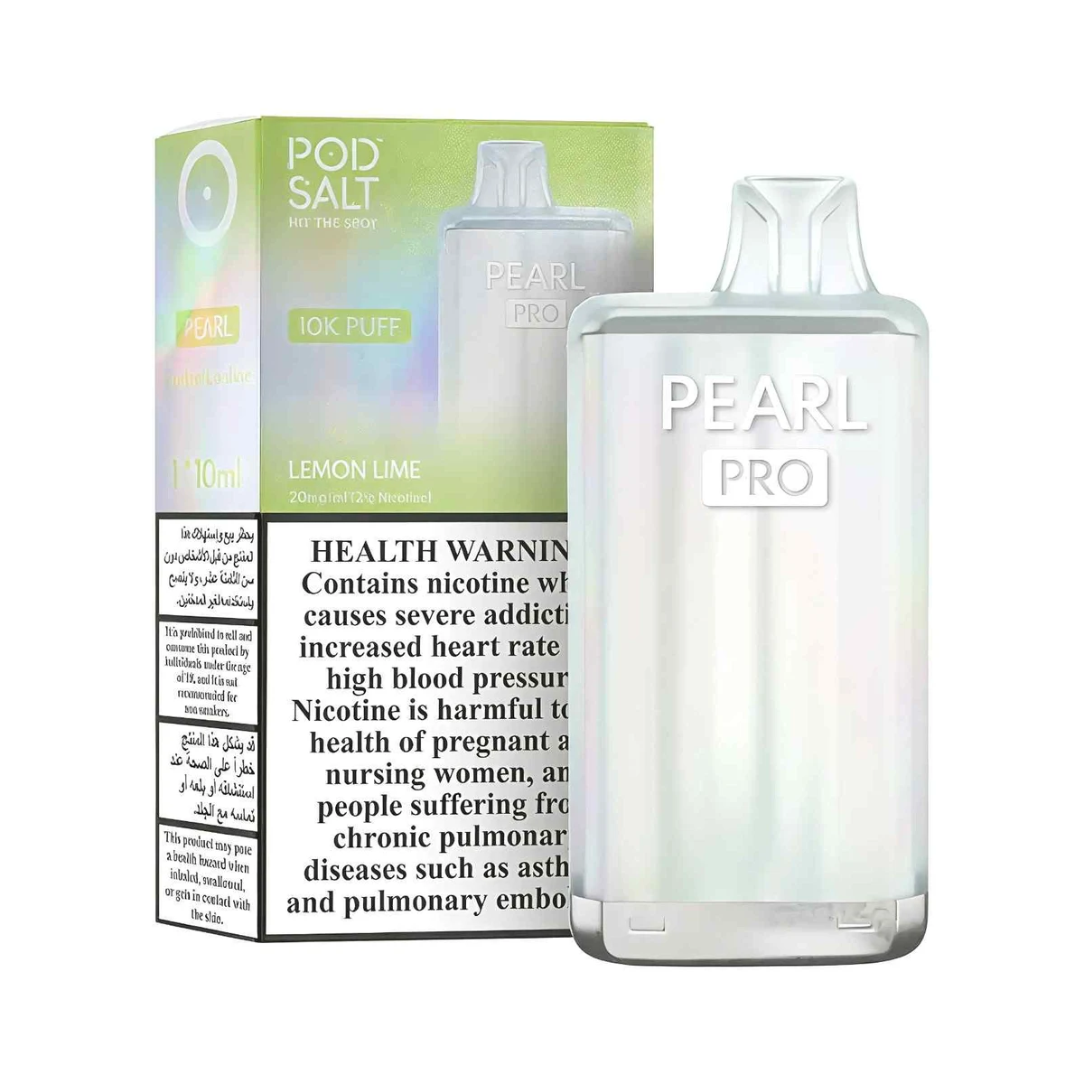 Pod Salt Pearl Pro 10000 Puffs Disposable Vape