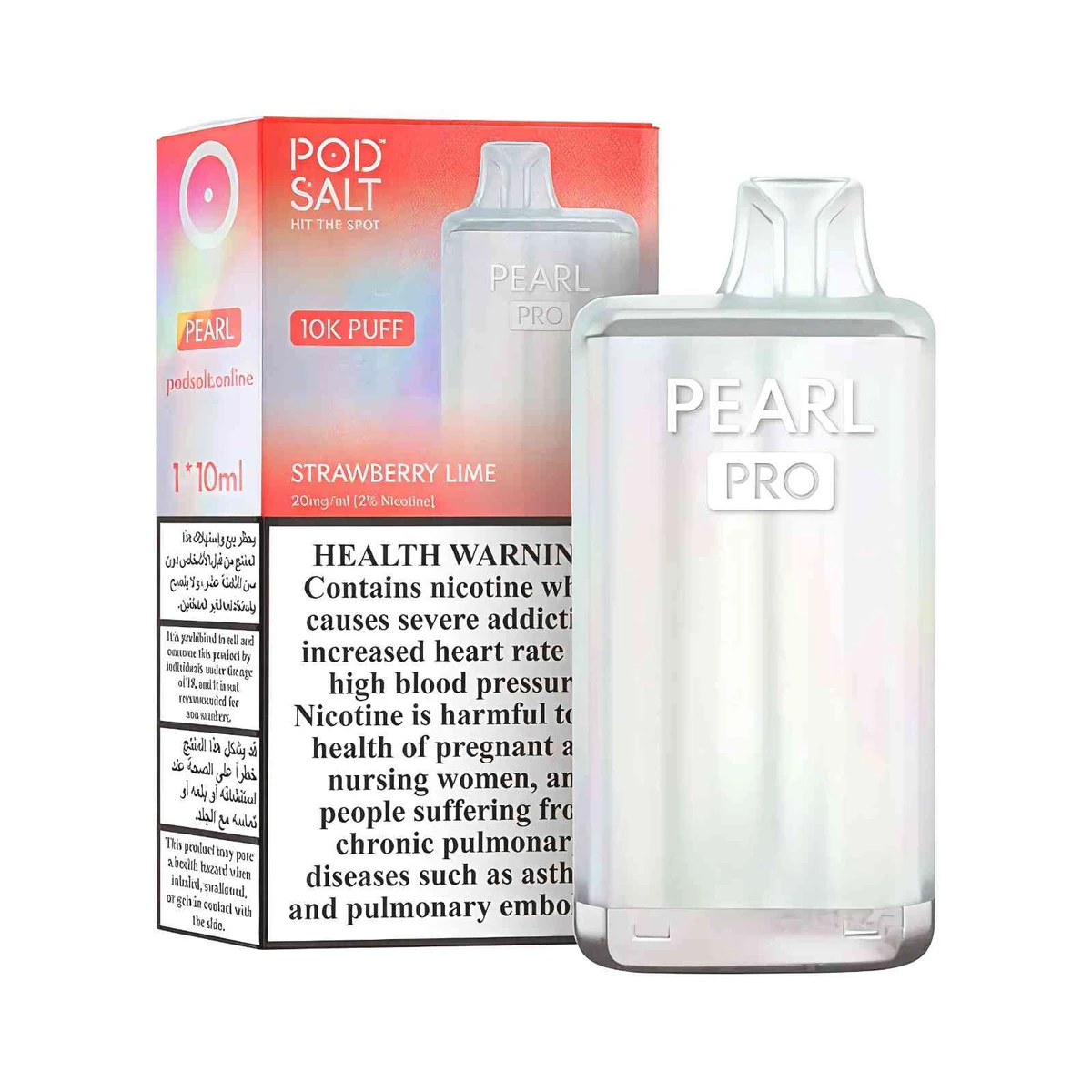 Pod Salt Pearl Pro 10000 Puffs Disposable Vape