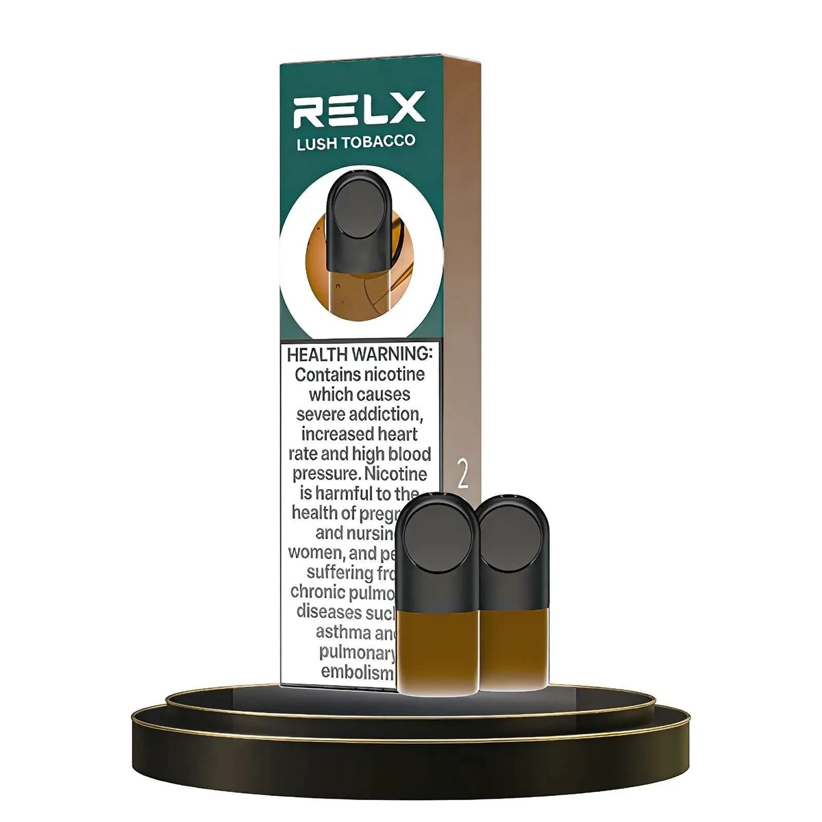 RELX Pod Pro 18mg Nicotine Salt Prefilled Pods 2-Pack