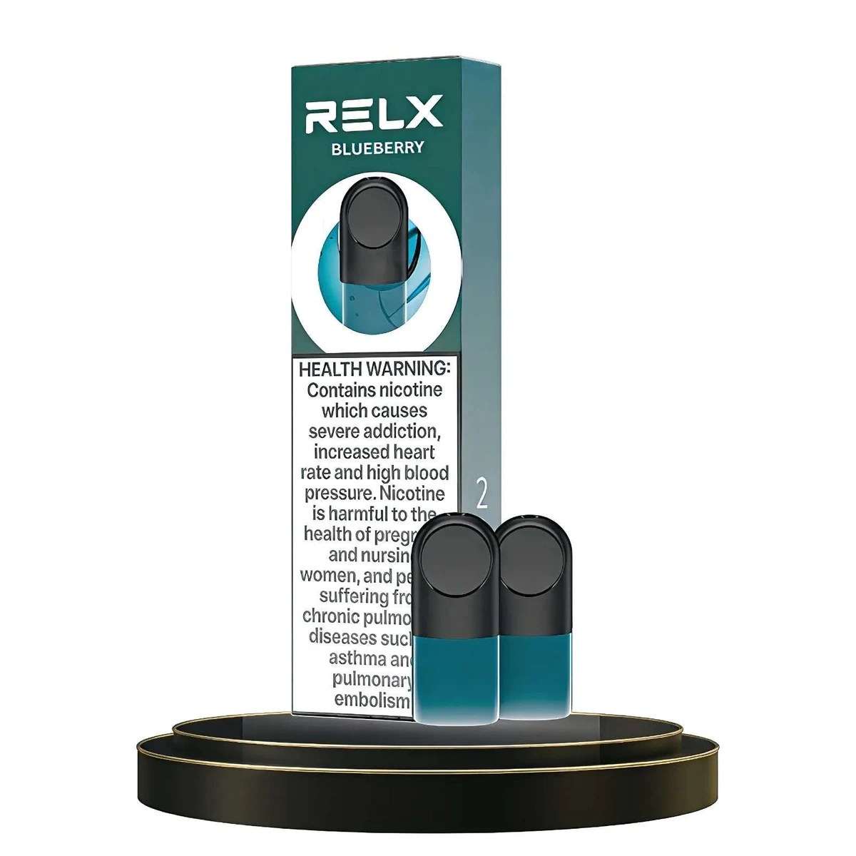 RELX Pod Pro 18mg Nicotine Salt Prefilled Pods 2-Pack