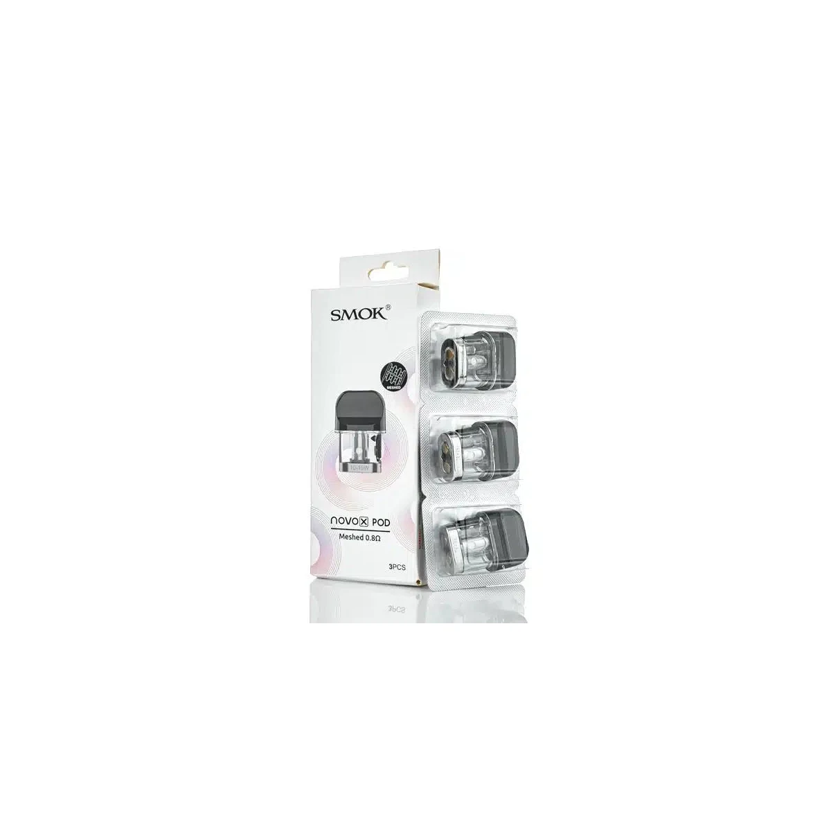 SMOK Novo X Replacement Pods – Mesh & DC MTL 0.8ohm