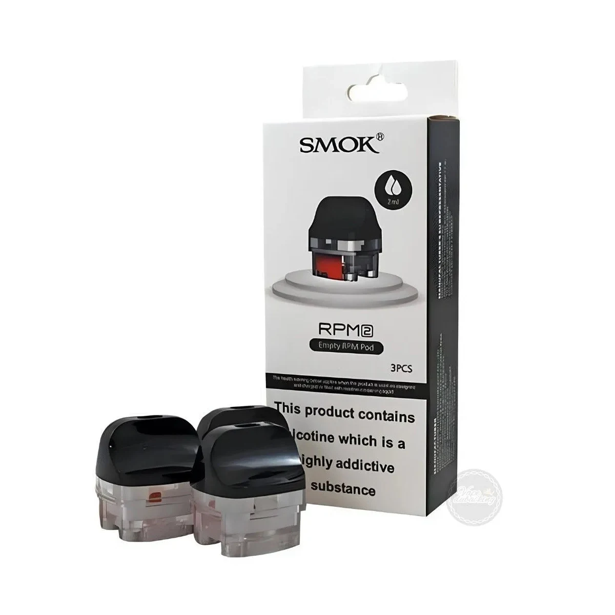 SMOK RPM 2 Empty Pod Cartridge, 7ml Capacity, 3-Pack