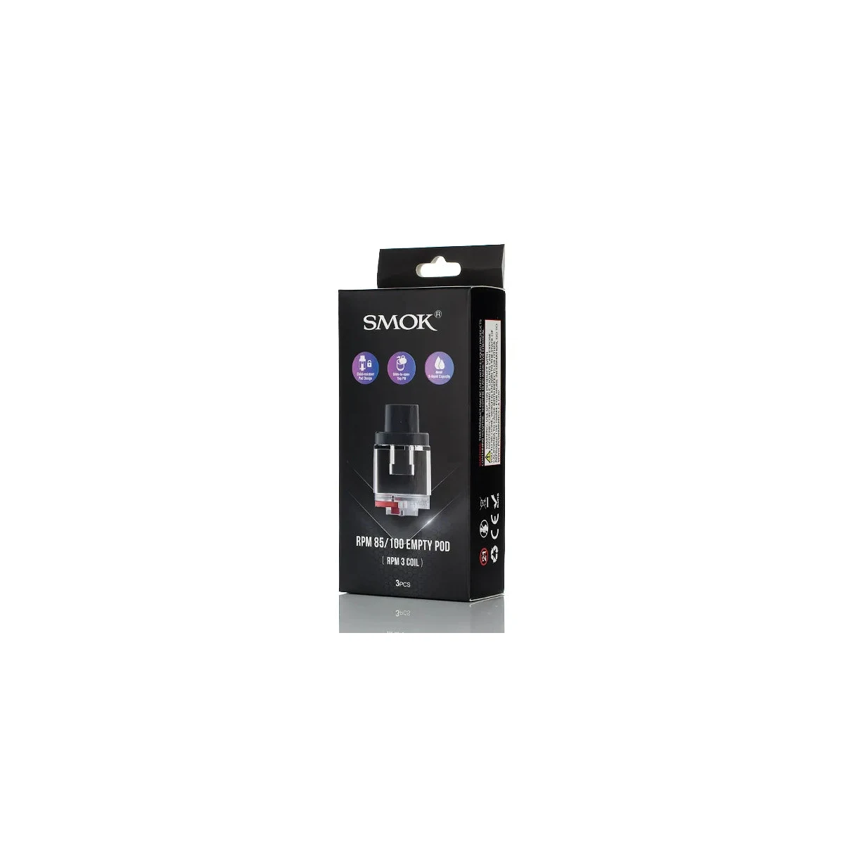 SMOK RPM 85 & RPM 100 Empty Pods 3-Pack – 6ml Capacity