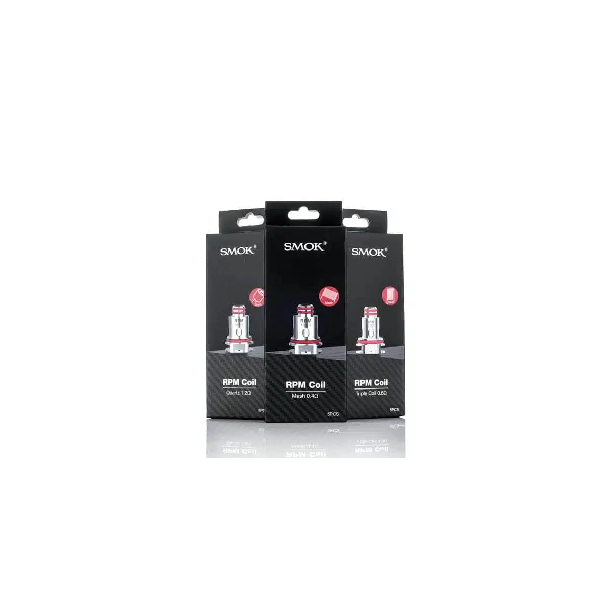 SMOK RPM Replacement Coils 5-Pack 6 Resistance Options