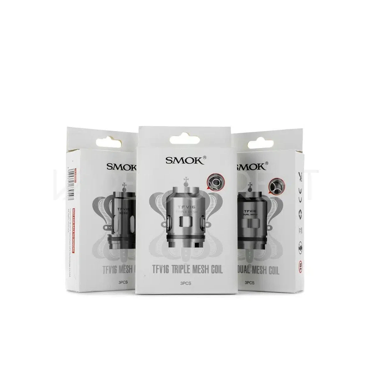 SMOK TFV16 Mesh Replacement Coils 3-Pack High Wattage