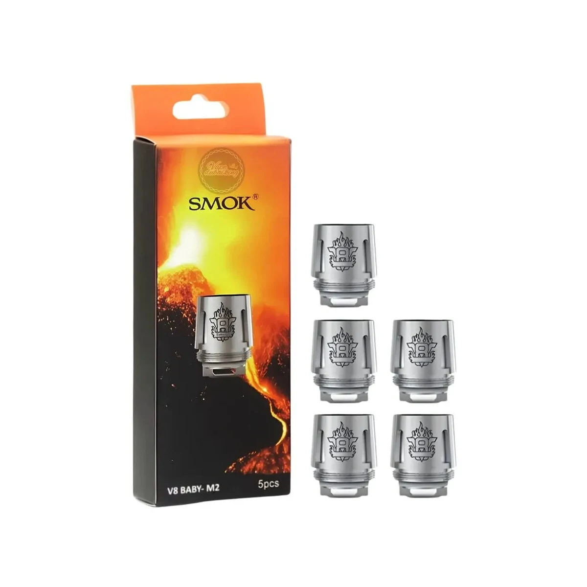 SMOK TFV8 Baby Replacement Coils 5-Pack Sub-Ohm Set