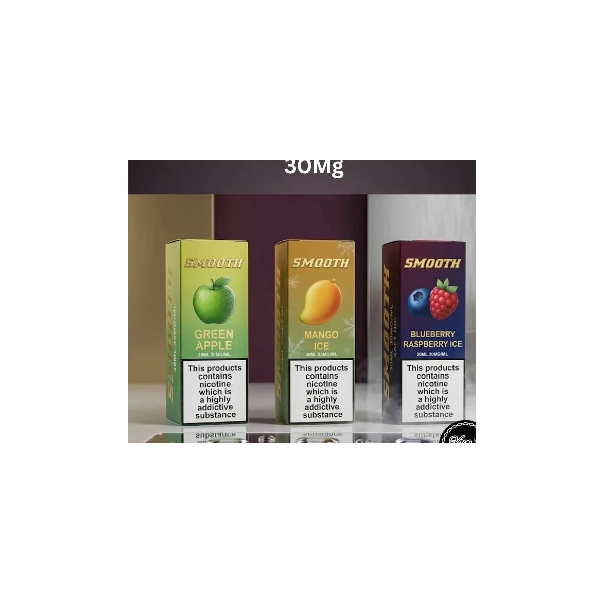 Smooth Salt Nicotine 30mg E-Liquid – 30ml Vape Juice