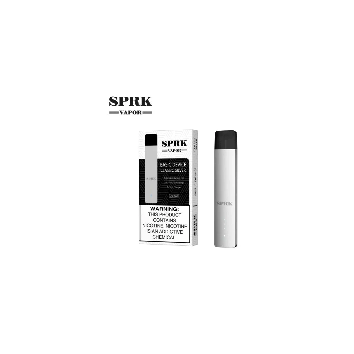 SPRK Vapor Basic Device – 250mAh Myle V4 Compatible