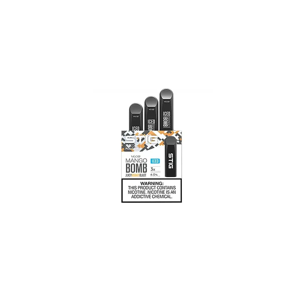 VGOD Stig Disposable Vape Stick 60mg Nicotine Salt