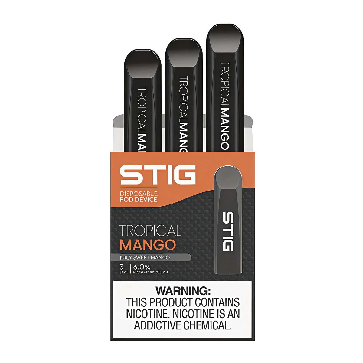 VGOD Stig Disposable Vape Stick 60mg Nicotine Salt