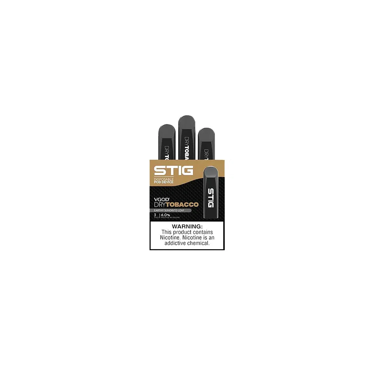 VGOD Stig Disposable Vape Stick 60mg Nicotine Salt