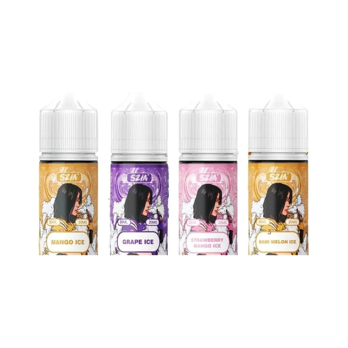 SZIA Salt Nicotine 50mg E-Juice, 30ml Bottle for Pods