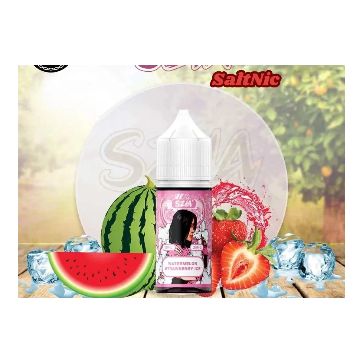 SZIA Salt Nicotine 50mg E-Juice, 30ml Bottle for Pods
