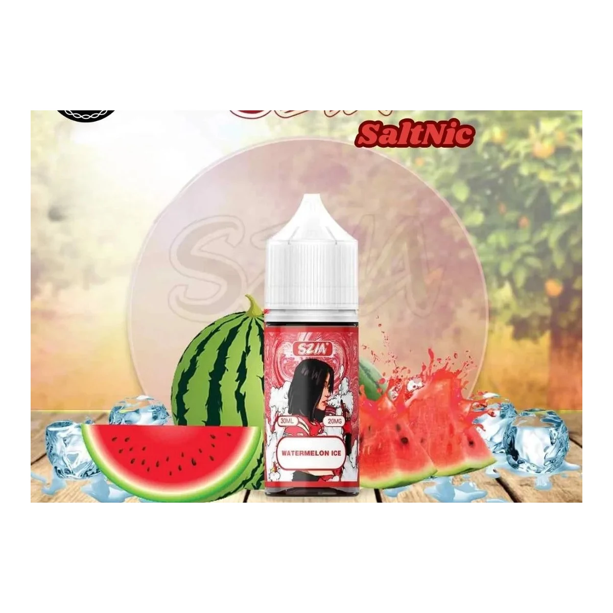SZIA Salt Nicotine 50mg E-Juice, 30ml Bottle for Pods