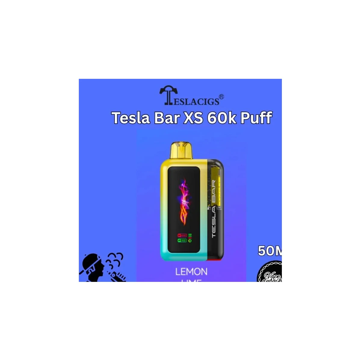 Tesla Bar XS 60000 Puffs 50mg Disposable Vape