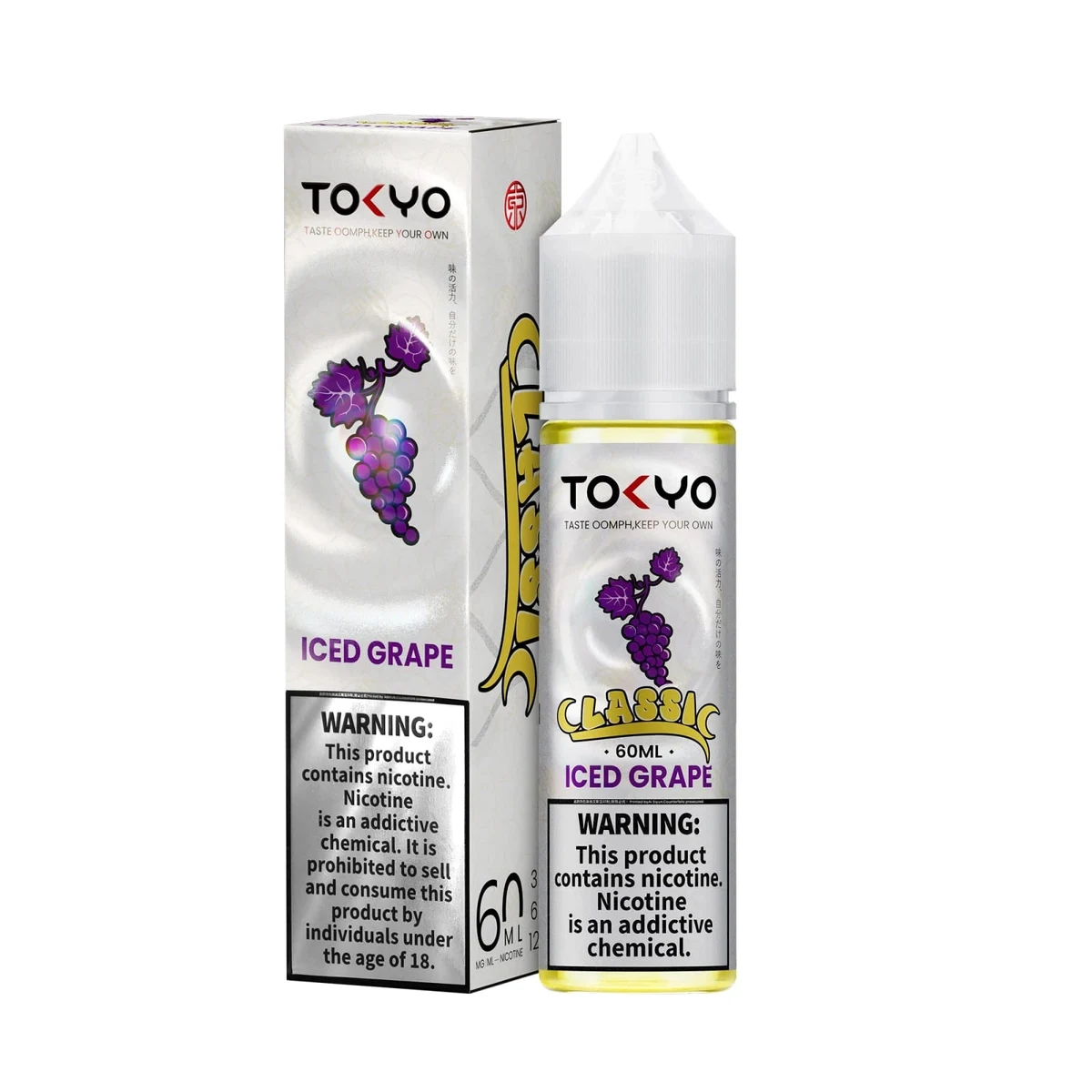 Tokyo Classic Series E-Liquid 60ml - 3mg Sub-Ohm Juice