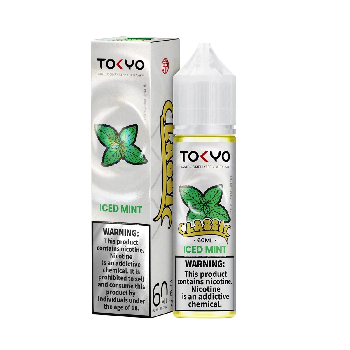 Tokyo Classic Series E-Liquid 60ml - 3mg Sub-Ohm Juice