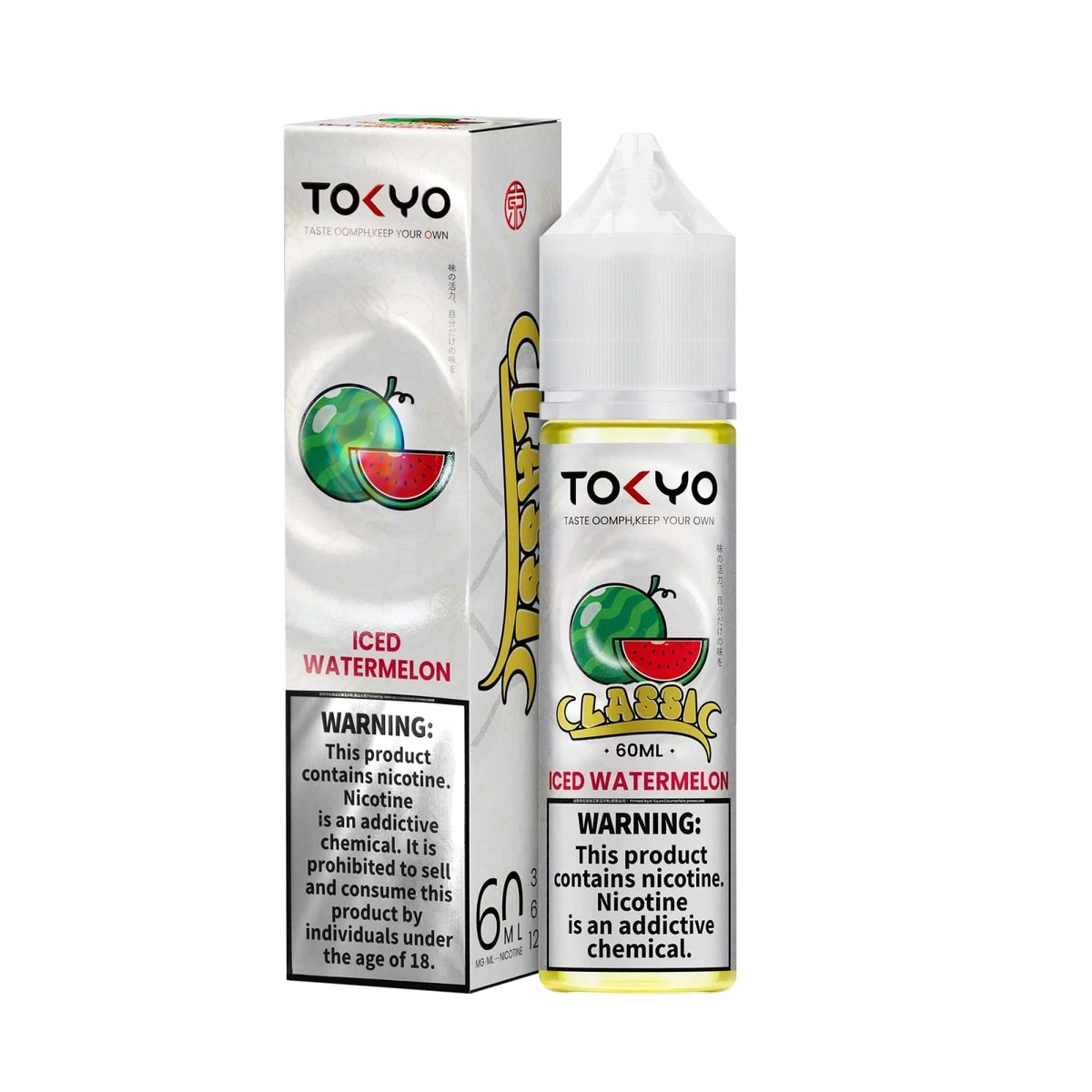 Tokyo Classic Series E-Liquid 60ml - 3mg Sub-Ohm Juice