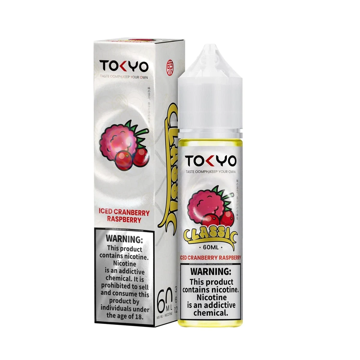Tokyo Classic Series E-Liquid 60ml - 3mg Sub-Ohm Juice