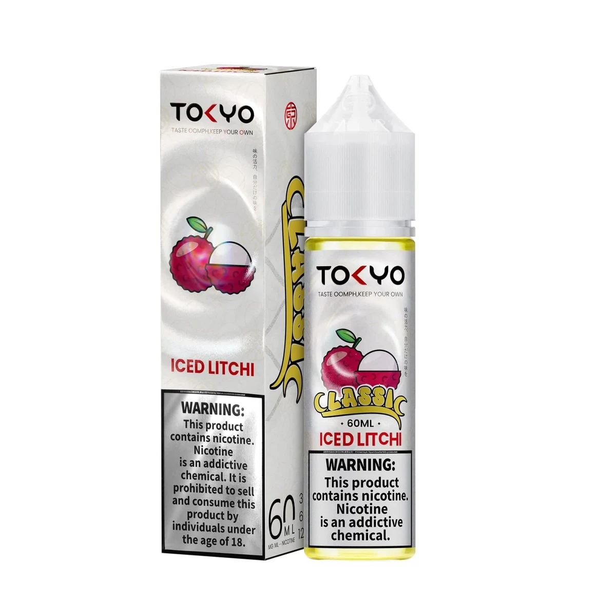 Tokyo Classic Series E-Liquid 60ml - 3mg Sub-Ohm Juice