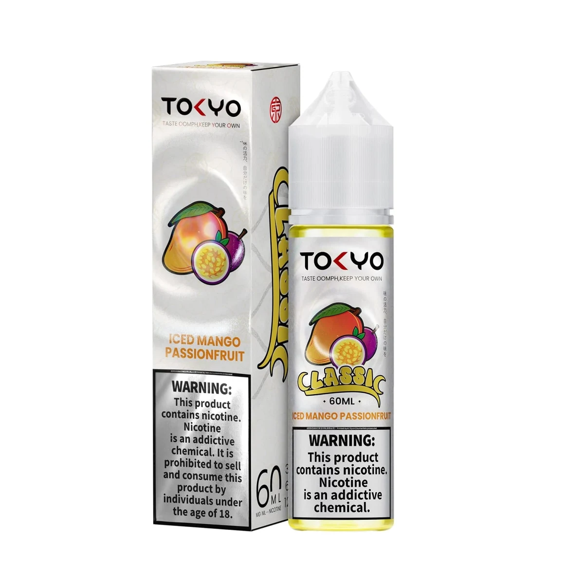 Tokyo Classic Series E-Liquid 60ml - 3mg Sub-Ohm Juice