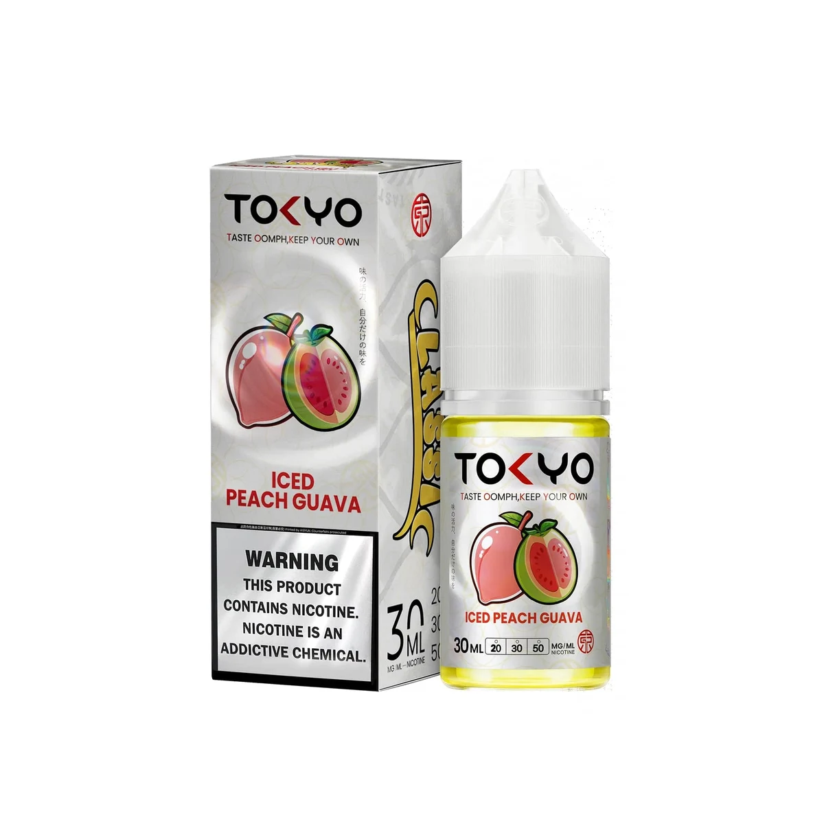 Tokyo Saltnic Classic Series 50mg Iced E-Liquid 30ml