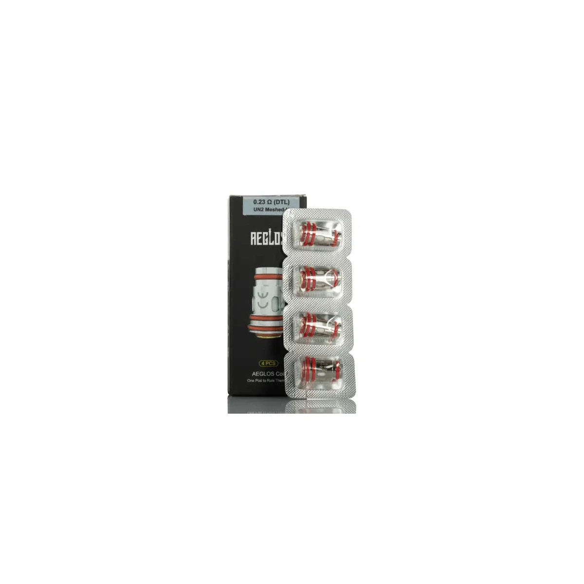 Uwell Aeglos Replacement Coils – 0.23Ω & 0.8Ω 4-Pack